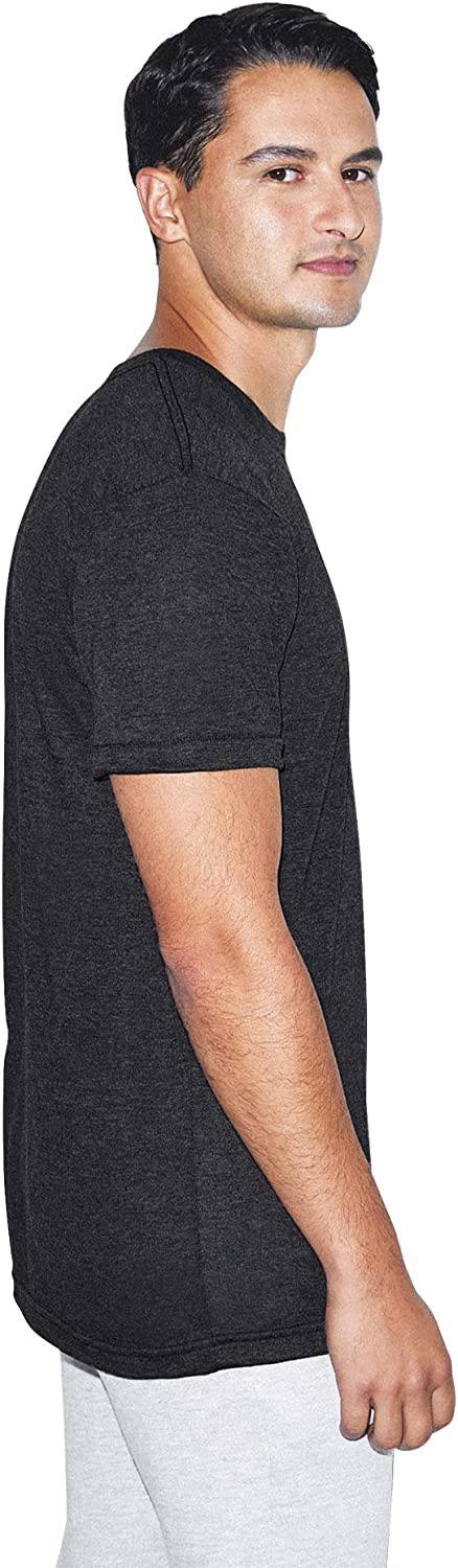 American Apparel Tri-Blend Crewneck Short Sleeve Track T-Shirt， 2-Pack - Image 1